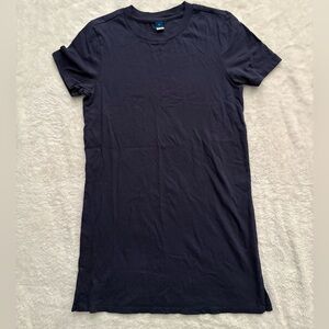 Old Navy Dark Navy Crewneck T Shirt Dress